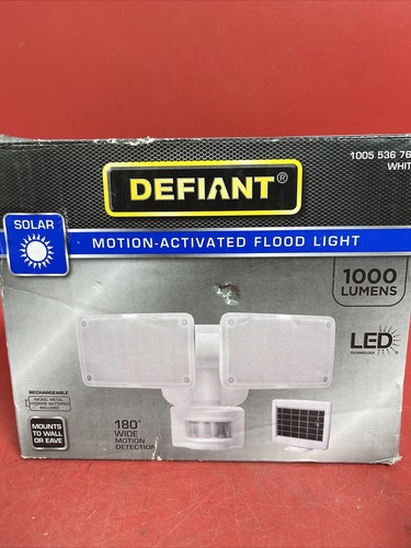 New defiant motion activated - defiant,