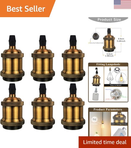 Packs vintage brass e26 - vintage,