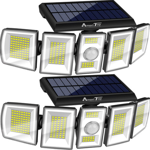 Solar lights outdoor - 2, pack